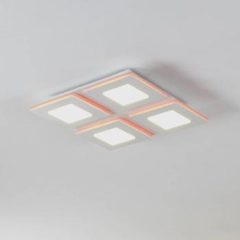 EGLO connect LED mennyezeti lámpa Padrogiano-Z 4 lámpás, 45 x 45 cm, 45 x 45 cm kép