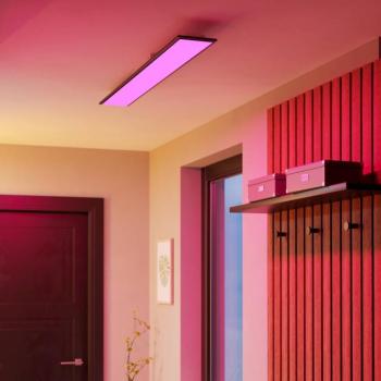EGLO connect LED mennyezeti világítás Moradillo-Z, fekete, 14 cm kép