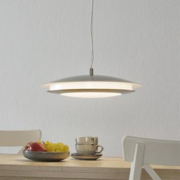 EGLO connect Moneva-C LED függő lámpa nikkel Ø48,5 kép