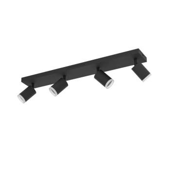 EGLO connect Smart LED spotlámpa Melitello-Z, 4 izzós, fekete kép
