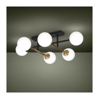 Eglo 390176 - Felületre szerelhető csillár PAZ 6xE14/40W/230V arany/fekete 390176 kép