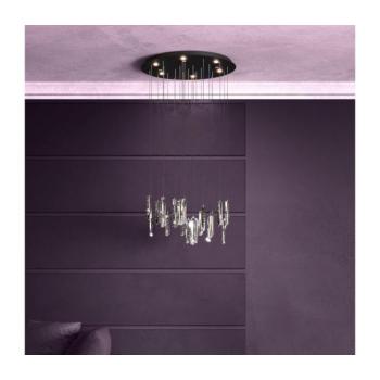 EGLO , 390209 , SARDENARA , függeszték , 3000 K , LED , 6X5,4W , dimmelhető , IP20 , átlátszó kép