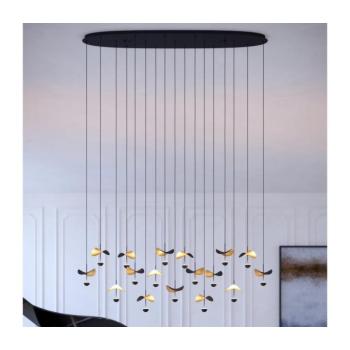 Eglo 390343 - LED Dimmelhető csillár zsinóron DRACERA 17xLED/2,3W/230V 3000K 390343 kép