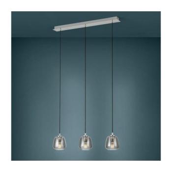 EGLO , 39667 , ALBARINO , függeszték , E27 , 3X40W , IP20 , fekete-átlátszó kép
