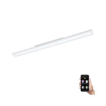 LED panel , falon kívüli , 33.5W , CCT , dimmelhető , 120 x 10 cm , fehér , EGLO Connect.Z , Zigbee , SALOBRENA-Z , 900048 kép