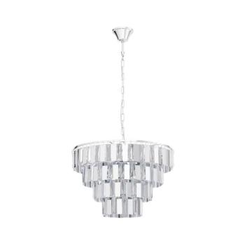 EGLO , 99094 , ERSEKA , függeszték , E14 , 7X40W , IP20 , átlátszó kép
