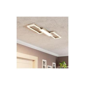 LED lámpatest , mennyezeti , 37W , CCT , dimmelhető , távirányítóval , nikkel , EGLO , MONIROTE , 99791 kép