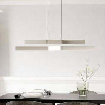 EGLO PLAYITAS LED lógó világítás, nikkel, 120 cm, 2 izzós, CCT kép