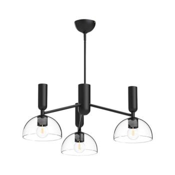 Elstead Alora Mood ALM-JUDE3-MB-CL - JUDE rúdon függő csillár 3xE27/60W/230V, fekete ALM-JUDE3-MB-CL kép