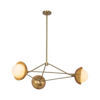 Elstead Alora Mood ALM-PERTH3-GD - PERTH rudas csillár 3xE14/40W/230V arany ALM-PERTH3-GD kép
