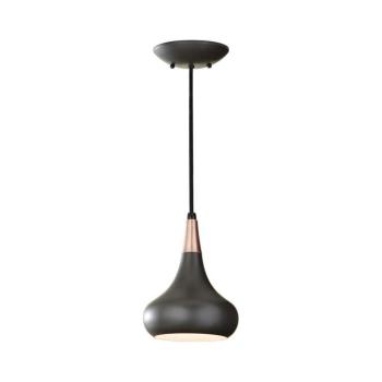 Elstead Feiss FE-BESO-P-S-DBZ - BESO függőlámpa kábellel 1xE27/60W/230V Ø 17,9 cm, fekete/réz FE-BESO-P-S-DBZ kép