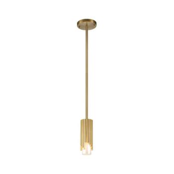 Elstead MARVELE-MP-AB-OPAL - MARVELE rúdról függő csillár 1xE14/40W/230V aranyszínű MARVELE-MP-AB-OPAL kép