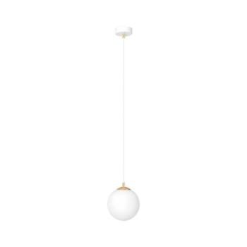 EMIBIG Csillár zsinóron ROYAL 1xE14/10W/230V átm. 14 cm fehér 1244/1 kép