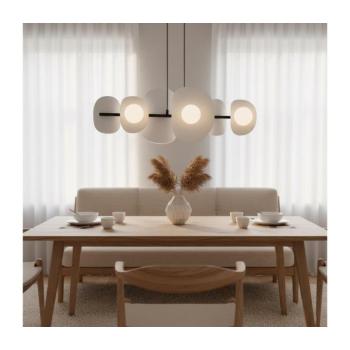 EMIBIG ELEMENTI kábelen függő csillár, 6xG9/8W/230V, szürke 1494/6 kép