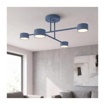 EMIBIG Felületre szerelhető csillár HALO 4xGX53/10W/230V kék 1839/4 kép