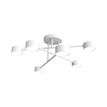 EMIBIG Plafonra szerelhető HALO csillár 6xGX53/10W/230V fehér 1356/6 kép