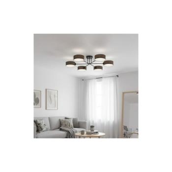 EMIBIG Felületre szerelhető csillár MAGA 6xE14/10W/230V barna 1569/6 kép