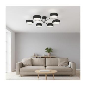 EMIBIG Felületre szerelhető csillár MAGA 6xE14/10W/230V fekete 1568/6 kép