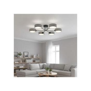 EMIBIG Felületre szerelhető csillár MAGA 6xE14/10W/230V szürke 1570/6 kép