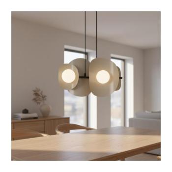 EMIBIG Kábellel függesztett csillár ELEMENTI 4xG9/8W/230V bézs 1493/4 kép