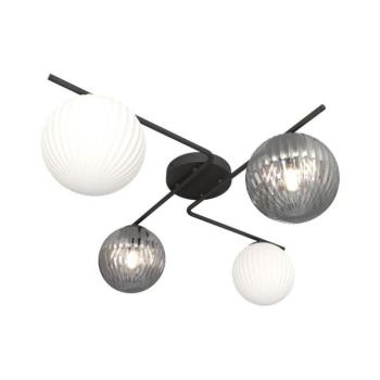 EMIBIG Mennyezeti lámpa VESPA 4xE14/10W/230V fekete/szürke/fehér 1397/4 kép