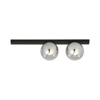 EMIBIG Mennyezeti lámpa FIT 2xE14/10W/230V fekete/szürke 1122/2 kép