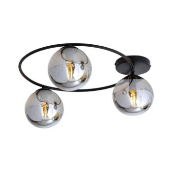 EMIBIG Mennyezeti lámpa SOPRA 3xE14/10W/230V fekete 1256/3 kép