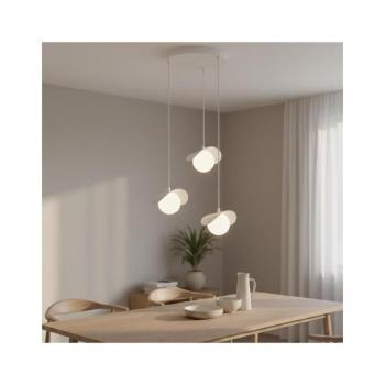 EMIBIG RITUAL kábelre függesztett csillár 3xG9/8W/230V fehér 1584/3PREM kép