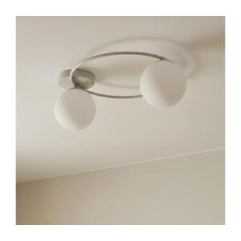 EMIBIG SOPRA mennyezeti lámpa 2xE14/10W/230V bézs/fehér 1633/2 kép