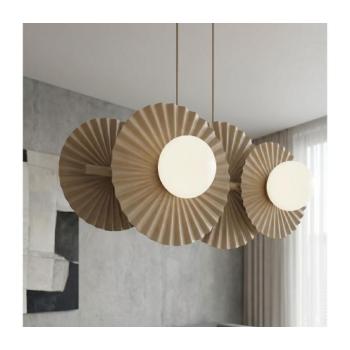 EMIBIG UMBRA kábeles csillár 4xG9/8W/230V, bézs 1728/4 kép
