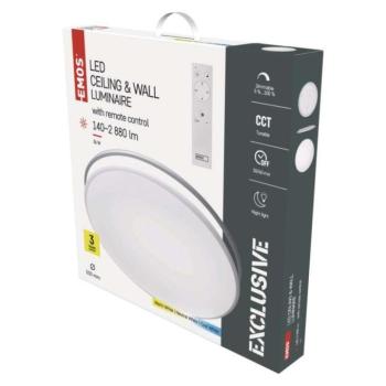 EMOS LED mennyezeti lámpa ALVI 36W 140-2880lm dimm. állítható színhőmérséklet kép