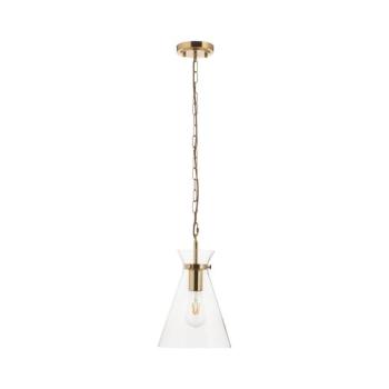 Endon 112859 - Láncos csillár HARLOW 1xE27/10W/230V sárgaréz 112859 kép