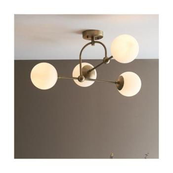 Endon 90843 - Felületre szerelhető ONTARIO csillár 4xE14/7W/230V, sárgaréz 90843 kép
