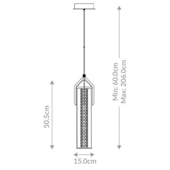 ESPADA LED lógó világítás, arany színű, Ø 15 cm fém/üveg kép