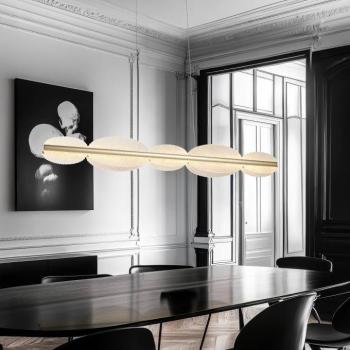 Evana LED lógó világítás, ezüst színű, hossza 120 cm, fém kép