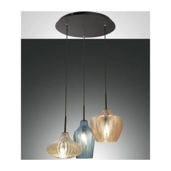 Fabas Luce 3725-47-363 - Csillár zsinóron OLBIA 3xE27/40W/230V 3725-47-363 kép