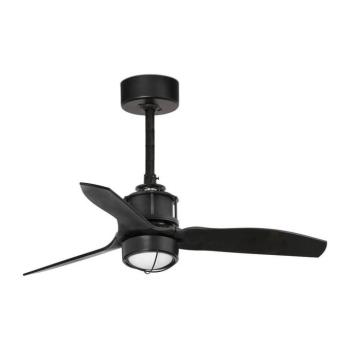 FARO Barcelona FARO 33424WT1N - LED dimmelhető látor JUST FAN S 16W/230V átm. 81 cm fekete WT + távirányító 33424WT1N kép
