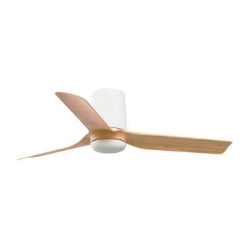 FARO Barcelona FARO 33833 - Mennyezeti látor MINI PUNT TUB S barna/fehér átm. 90 cm + távirányító 33833 kép