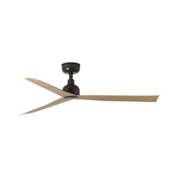 FARO Barcelona FARO 34371 - Mennyezeti látor MARINE M, átmérő 125 cm, barna/fekete, IP44 + távirányító 34371 kép