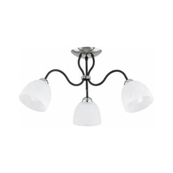 Felületre szerelhető ARIEL csillár 3xE27/15W/230V, fényes króm/fekete 62637 kép