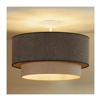 - Felületre szerelhető csillár BOHO ECO RECYCLING 1xE27/15W/230V átm. 45 cm barna/krémes 604796 kép