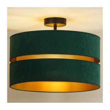- Felületre szerelhető csillár DUO 1xE27/15W/230V átm. 40 cm zöld/arany 601054 kép