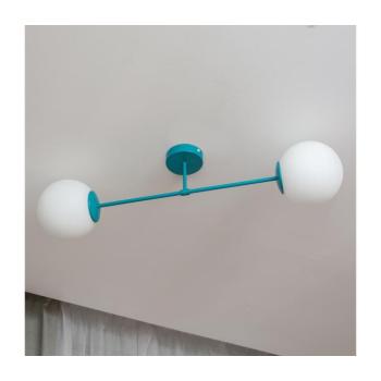Felületre szerelhető csillár MOON 2xE27/15W/230V türkiz W-2022+8020/2 TRQ kép