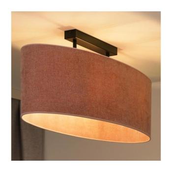 - Felületre szerelhető csillár OVAL 2xE27/15W/230V rózsaszín 604475 kép