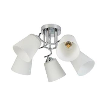 Felületre szerelhető csillár PAFOS 5xE27/15W/230V fényes króm ML2261 kép