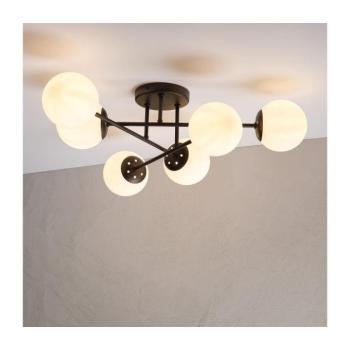 Felületre szerelt csillár MALENA 6xE14/5W/230V barna/fehér LM-6.341/FOSFORUS/BIAŁY kép