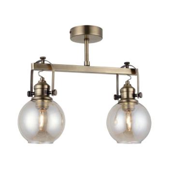 Felületre szerelt csillár POLINO 2xE27/40W/230V bronz színű 341LCA1123 kép