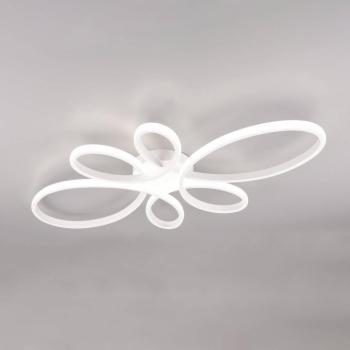 Fly LED mennyezeti lámpa, matt fehér, 4,000 K, 83 cm x 45 cm kép