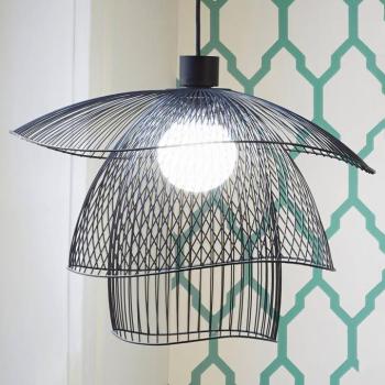 Forestier Papillon S függő világítás, 56 cm, fekete kép