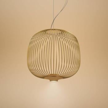 Foscarini Spokes 2 piccola MyLight dimm. arany kép